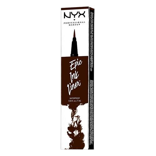 NYX Epic Ink Liner Eyeliner Em Caneta - Brown 1ml