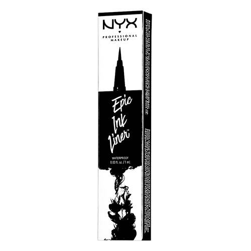 NYX Epic Ink Liner Eyeliner Em Caneta - Black 1ml