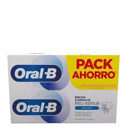 Oral-B Pro-Science Advanced Pasta Dentífrica Gengivas & Esmalte Pro Repair Original 2x75ml Preço Especial