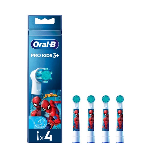 Oral-B Kids Recargas Spiderman 4 unidades