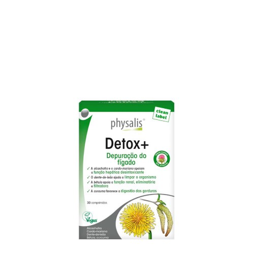 Physalis Detox+ 30 comprimidos
