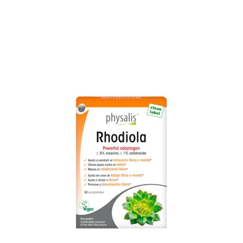 Physalis Rhodiola 30 comprimidos