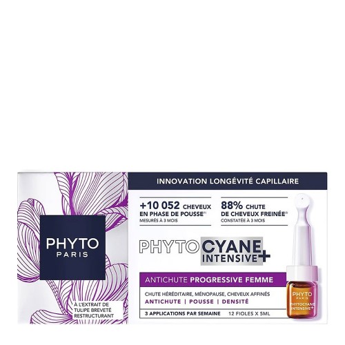 Phyto Phytocyane Ampolas Anti-Queda Progressiva 12x5ml