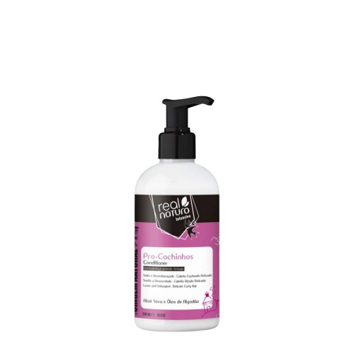 Real Natura Condicionador Sem Sal Pro-Cachinhos 300ml