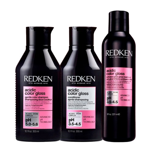Redken Acidic Color Gloss Repair Routine