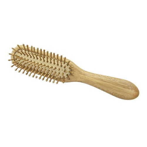 RickiParodi Escova de Bambu Pneumática Retangular Estreita