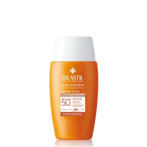 Rilastil Sun System Water Touch Fluido Hidratante com Cor SPF 50+ 50ml