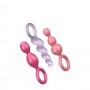 Satisfyer Booty Call Plugs Tricolor Set