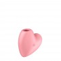 Satisfyer Cutie Heart Estimulador de Clitóris e Vibrador Rosa