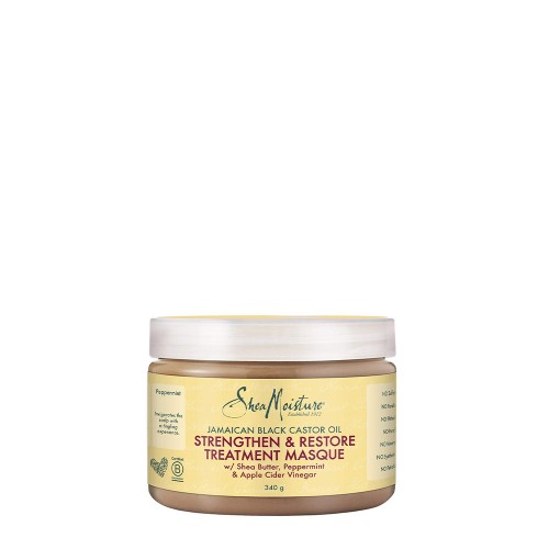 Shea Moisture Jamaican Black Castor Oil Máscara Fortelecedora 326g