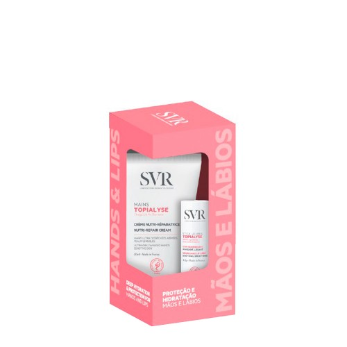 SVR Topialyse Pack Proteção e Hidratação de Mãos e Lábios