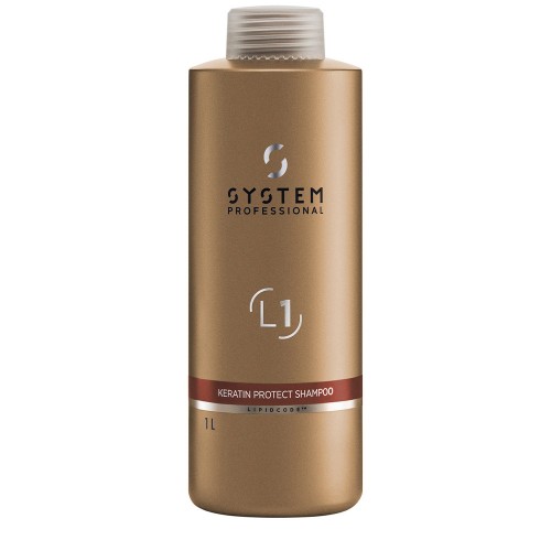 System Professional LuxeOil Shampoo Protetor da Queratina 1000ml