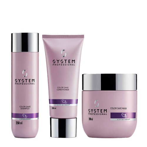 System Professional Color Save Trio Cor e Brilho