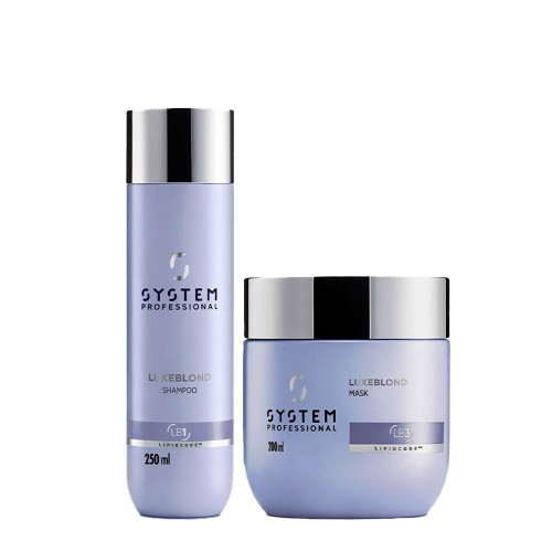 System Professional LuxeBlond Duo Tratamento para Loiros