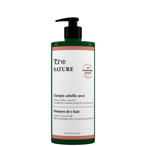 Tahe Nature Shampoo para Cabelo Seco Sem Sulfatos 750ml