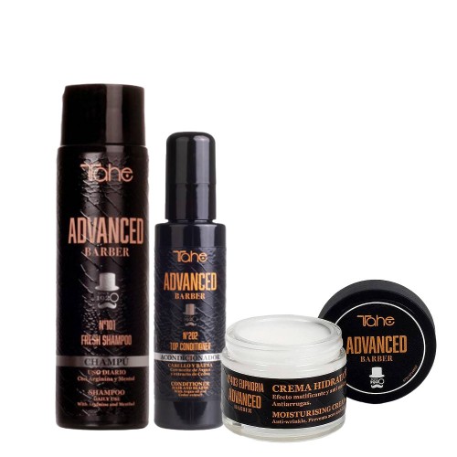 Tahe Advanced Barber Trio Cuidado Completo para Homem