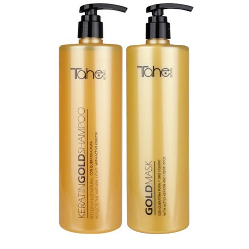 Tahe Botanic Keratin Gold Pack Completo Brilho e Nutrição