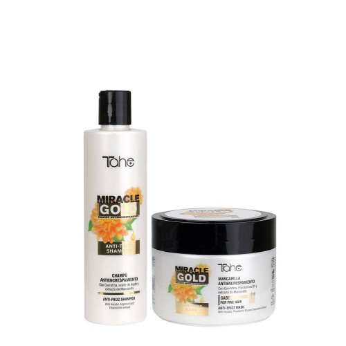 Tahe Miracle Gold Duo Antifrizz Cabelo Fino