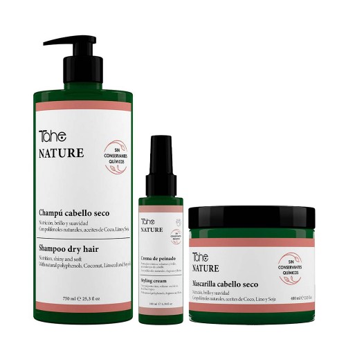 Tahe Nature Trio Nutrição para Cabelo Seco