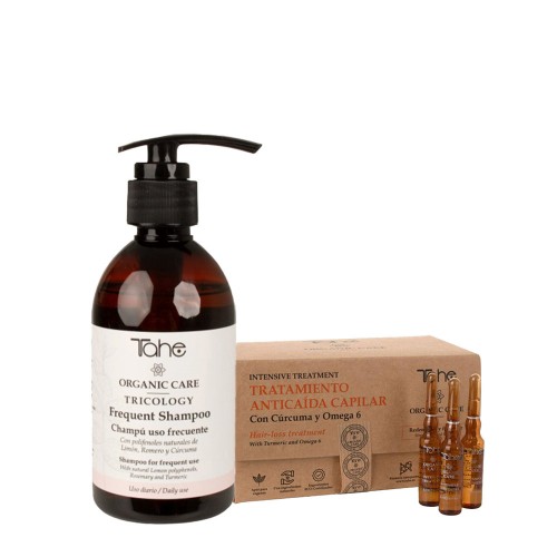 Tahe Organic Care Tricology Intensive Duo Antiqueda