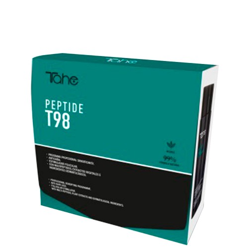 Tahe Peptide T98 Concentrado 6x10ml + Shampoo Antiqueda Densificante 300ml