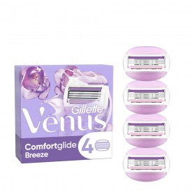 Venus Comfortglide Breeze Recarga 4 unidades
