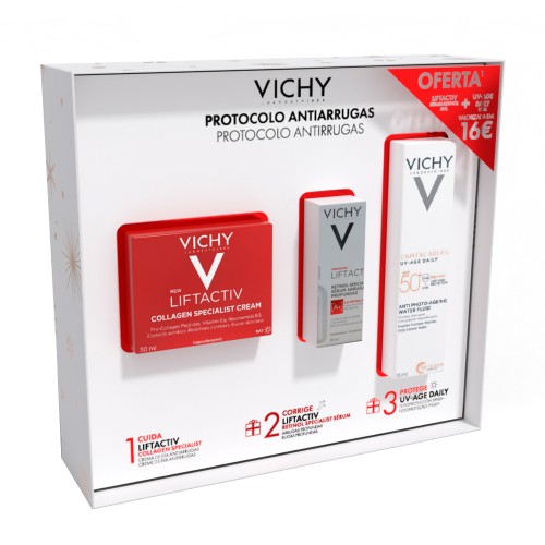 Vichy Liftactiv Collagen Specialist Protocolo Antirrugas Coffret