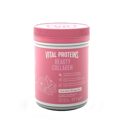 Vital Proteins Péptidos de Colagénio Beauty Morango Limão 271g