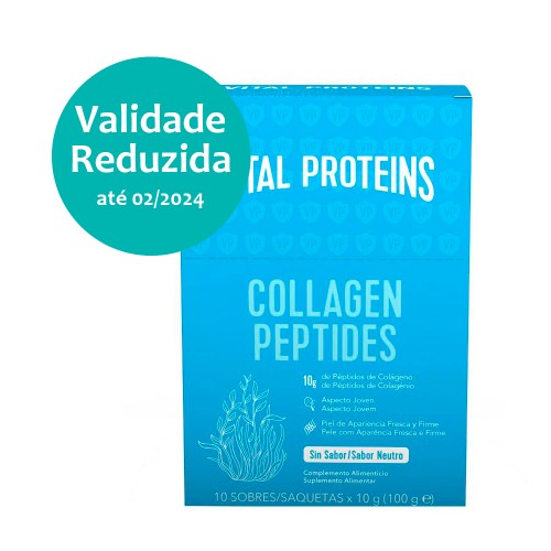 Vital Proteins Péptidos de Colagénio Neutro 10 saquetas