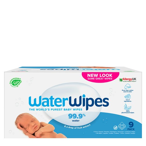 WaterWipes Toalhitas 9x60 unidades
