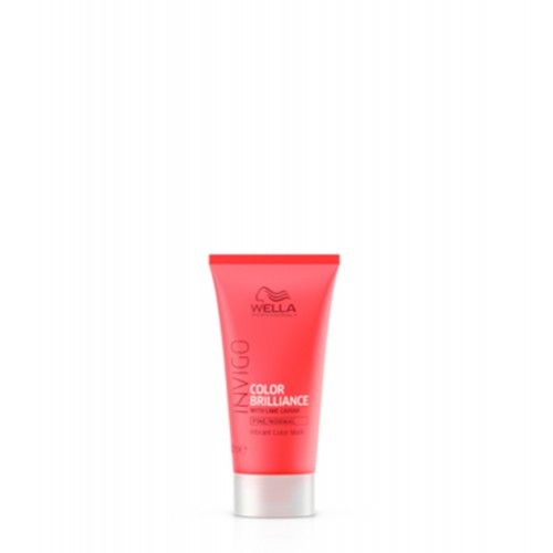 Wella Invigo Color Brilliance Máscara para Cabelo Fino 30ml