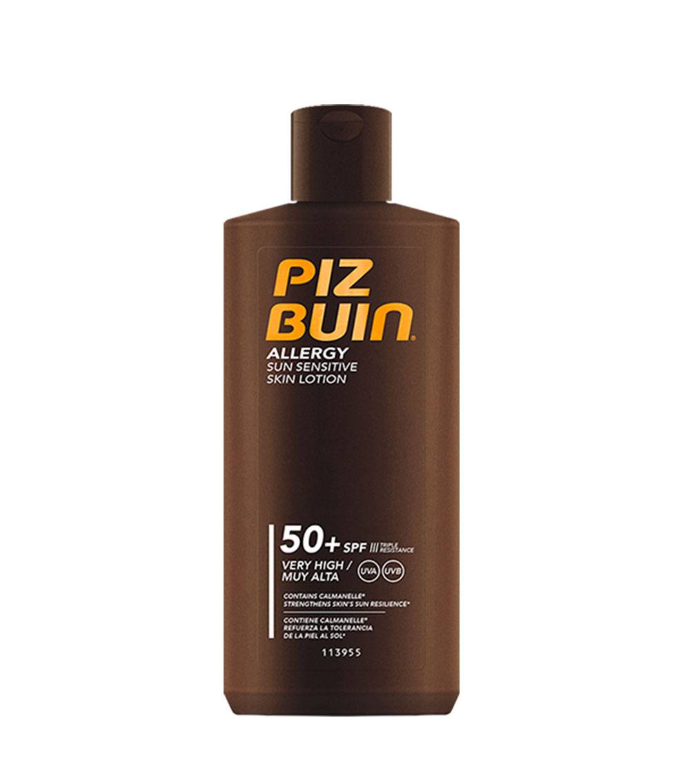 Piz Buin Allergy Loção Pele Sensível ao Sol SPF50+, 200ml